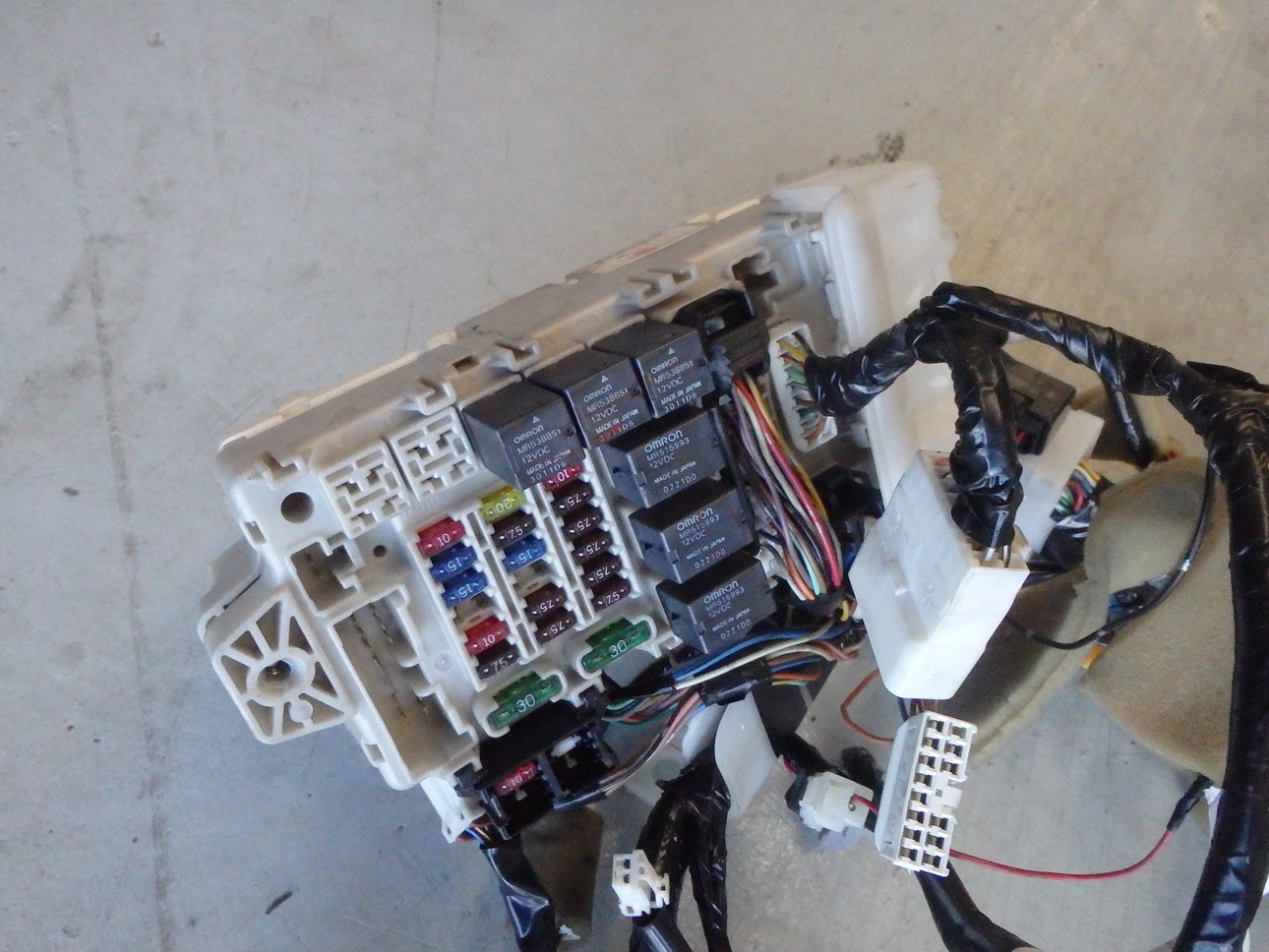 Mitsubishi Lancer Evolution Evo 7 VII CT9A Dash Fuse Box ... mitsubishi evo fuse box 